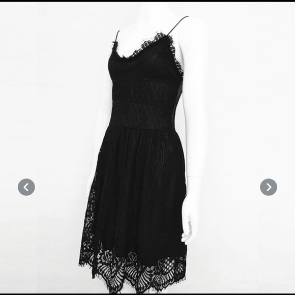 Lace Summer Mini Dress - White - Picture 8 of 15